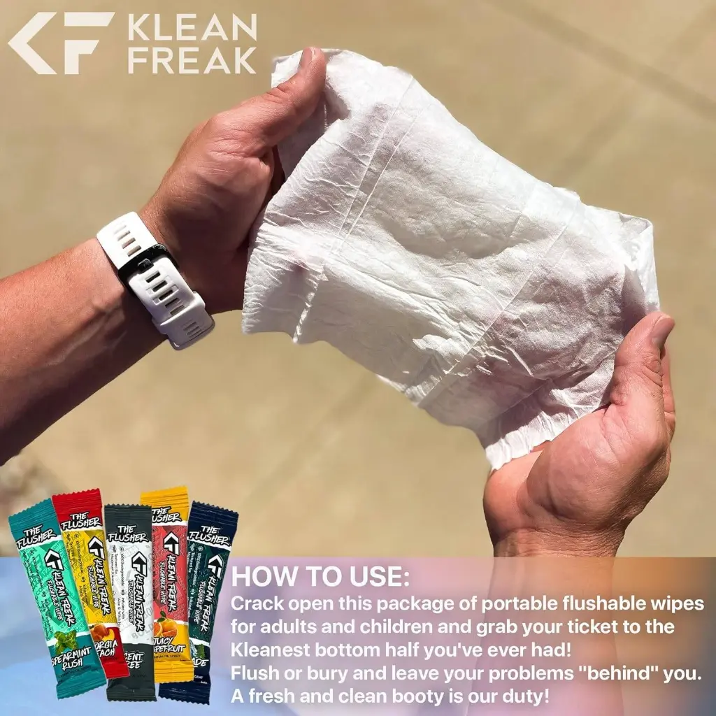 Klean Freak 20 Toilet Wipes Pack Mixed 3