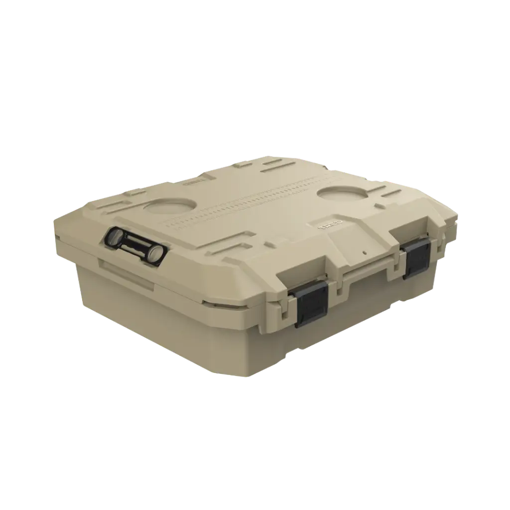TRED | 50-40 STORAGE BOX 25L SHALLOW - DESERT SAND TAN