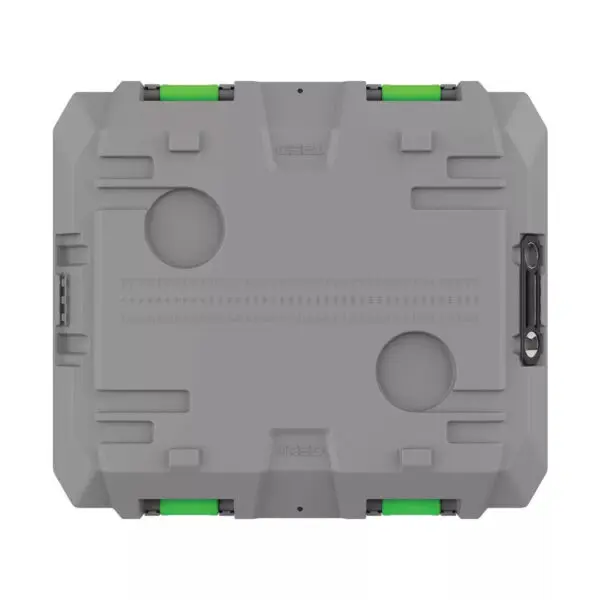 TRED | 50-40 STORAGE BOX 65L MID - GREY W/ GREEN