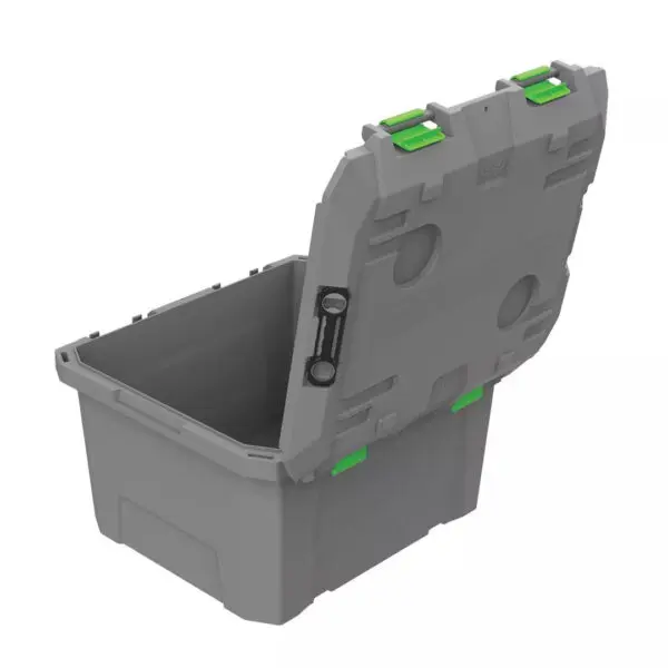 TRED | 50-40 STORAGE BOX 65L MID - GREY W/ GREEN