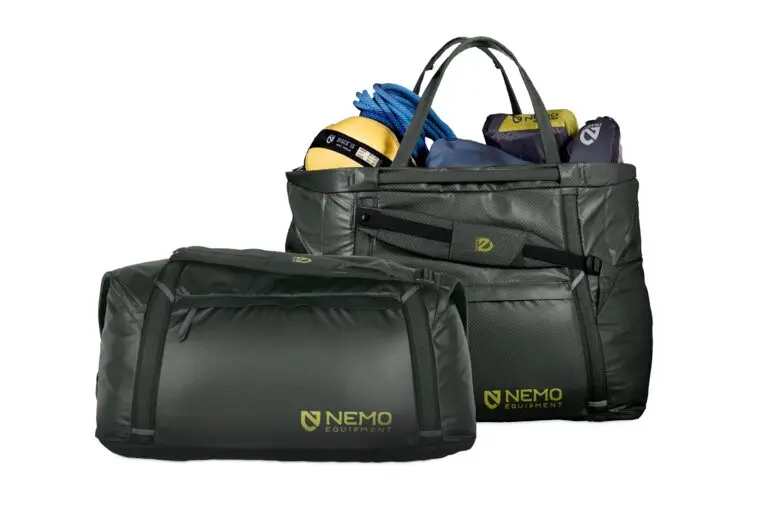 NEMO | DOUBLE HAUL CONVERTIBLE DUFFEL 100L (BLACK) 8