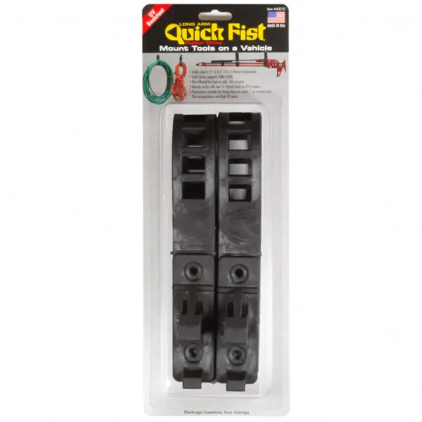 QUICK FIST | LONG ARM QUICK FIST CLAMP PAIR - HOLDS OBJECTS 0.5-4.5" (13-114MM)
