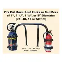 QUICK FIST | ROLL BAR TOOL MOUNT PAIR - FITS BAR 1"/1.5"/1.75"/2" FOR ORIGINAL/MINI/SUPER/3" CLAMPS