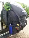 TRASHAROO | SPARE TIRE TRASH BAG FITS TIRES FROM 29″ TO 40″ HAULS UP TO 50 LBS OF WEIGHT | BLACK