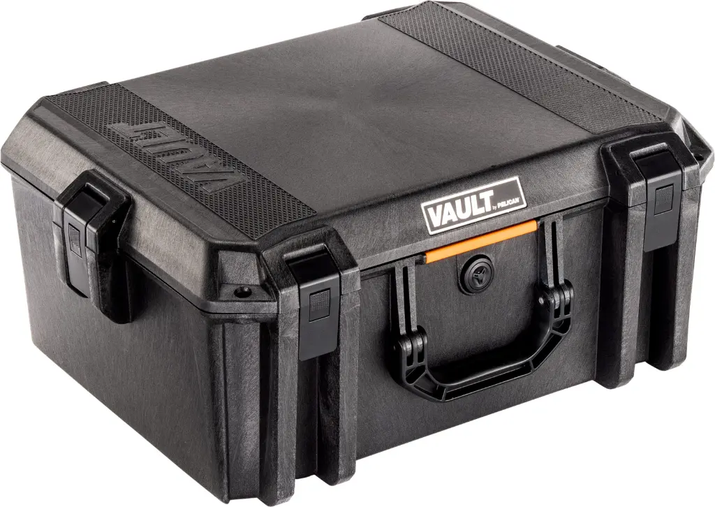 V550 Vault Equipment Cases black- with padded dividers