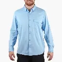 AFTCO Palomar LS Vented Fishing Shirt - Airy Blue 3.webp
