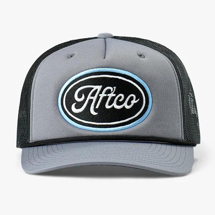 AFTCO Powerboat Trucker Hat - Dark Gray 3.webp
