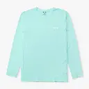 AFTCO Air-O Mesh LS Sun Protection Shirt - Shoreline Blue Heather 1.webp