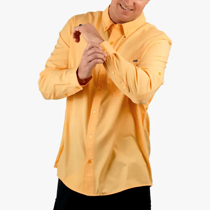 AFTCO Palomar LS Vented Fishing Shirt - Sea Sponge 4.webp