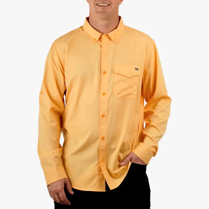 AFTCO Palomar LS Vented Fishing Shirt - Sea Sponge 2.webp