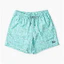 AFTCO Strike Swim Shorts Printed - Shoreline Blue.webp