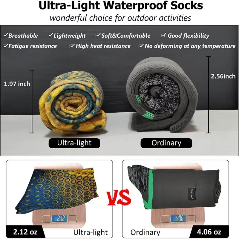 RANDY SUN Waterproof Breathable Socks MID Calf - X167