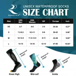 RANDY SUN Waterproof Breathable Socks MID Calf - X167