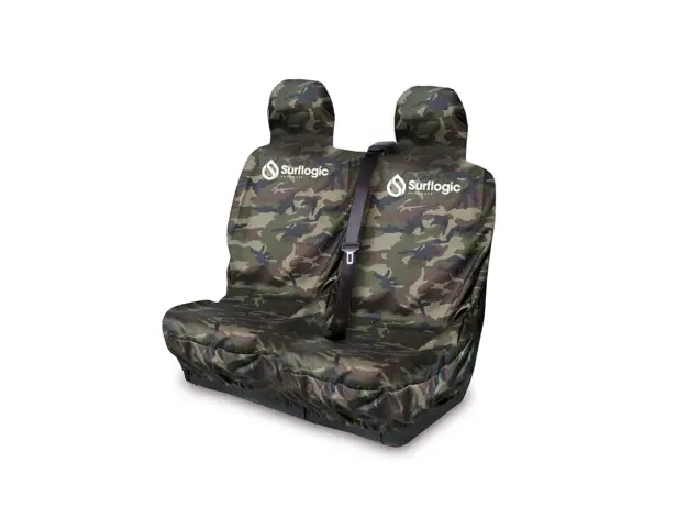 Waterproof Car Seat Cover Double - Camo 1