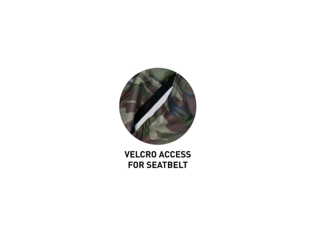 Waterproof Car Seat Cover Double - Camo 2