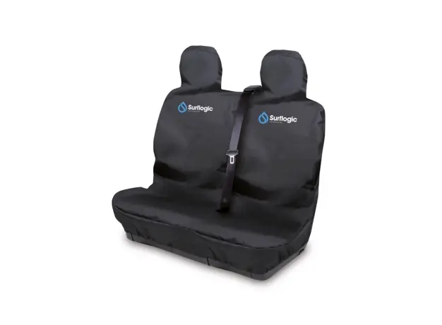 Waterproof Car Seat Cover Double - Black 1