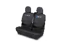 Waterproof Car Seat Cover Double - Black 1