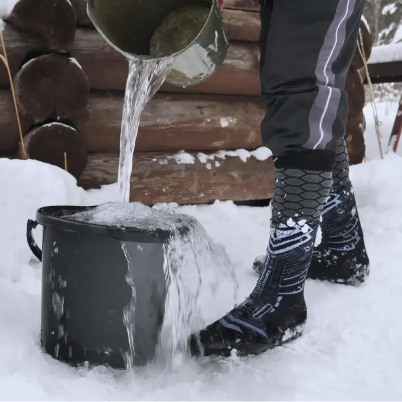 RANDY SUN Waterproof Breathable Socks Knee - High