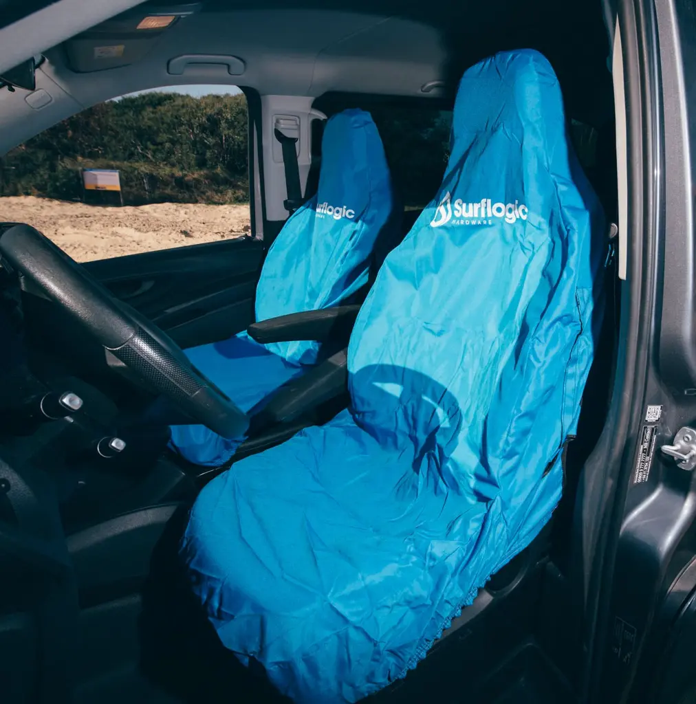 Waterproof Car Seat Cover - Cyan 3