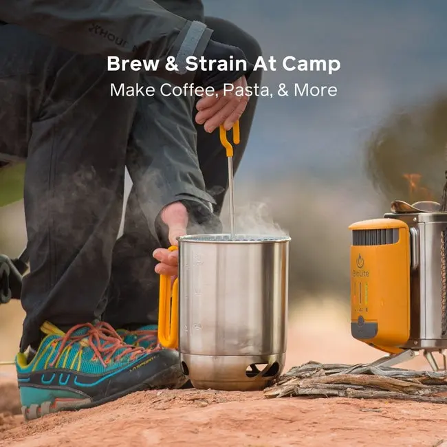 Biolite 1.5L Kettlepot + Coffee Press Bundle 8