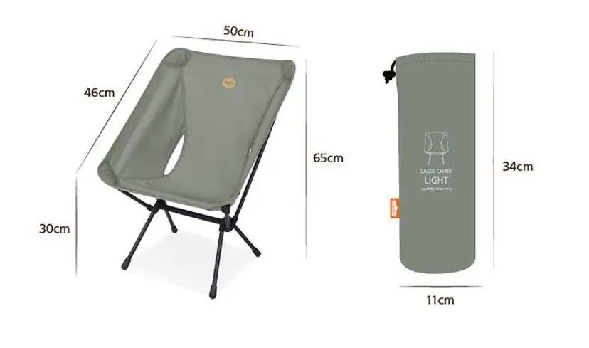 Snowline Lasse Light Chair - Green