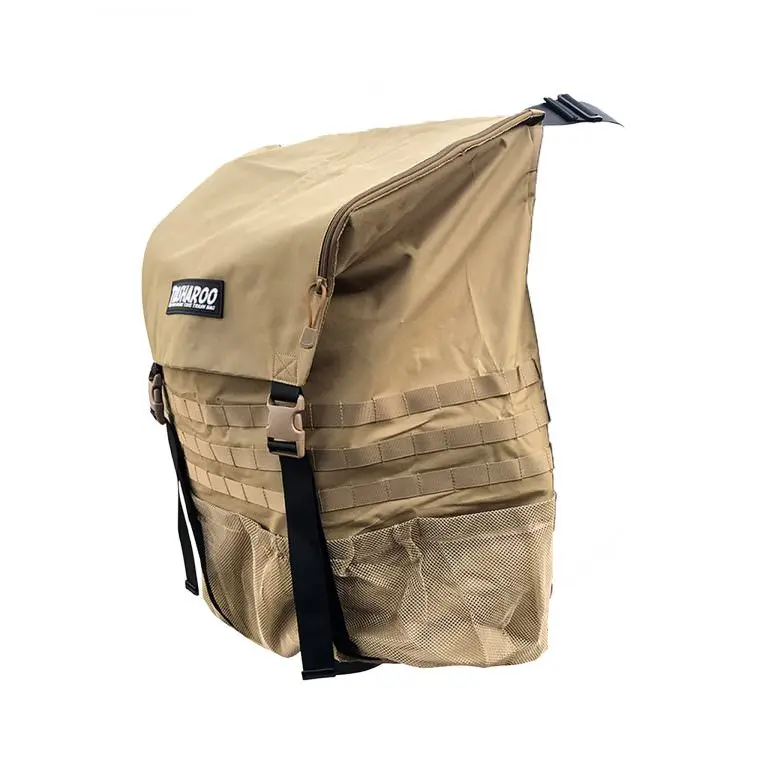 TRASHAROO | SPARE TIRE TRASH BAG FITS TIRES FROM 29″ TO 40″ HAULS UP TO 50 LBS OF WEIGHT | TAN