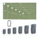 EVA Antibacterial Microfiber Travel Towel - size M 50x100 2.webp