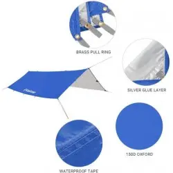 KingCamp Outdoors Sunshade Tent UPF50+ size 5x3m 7.webp
