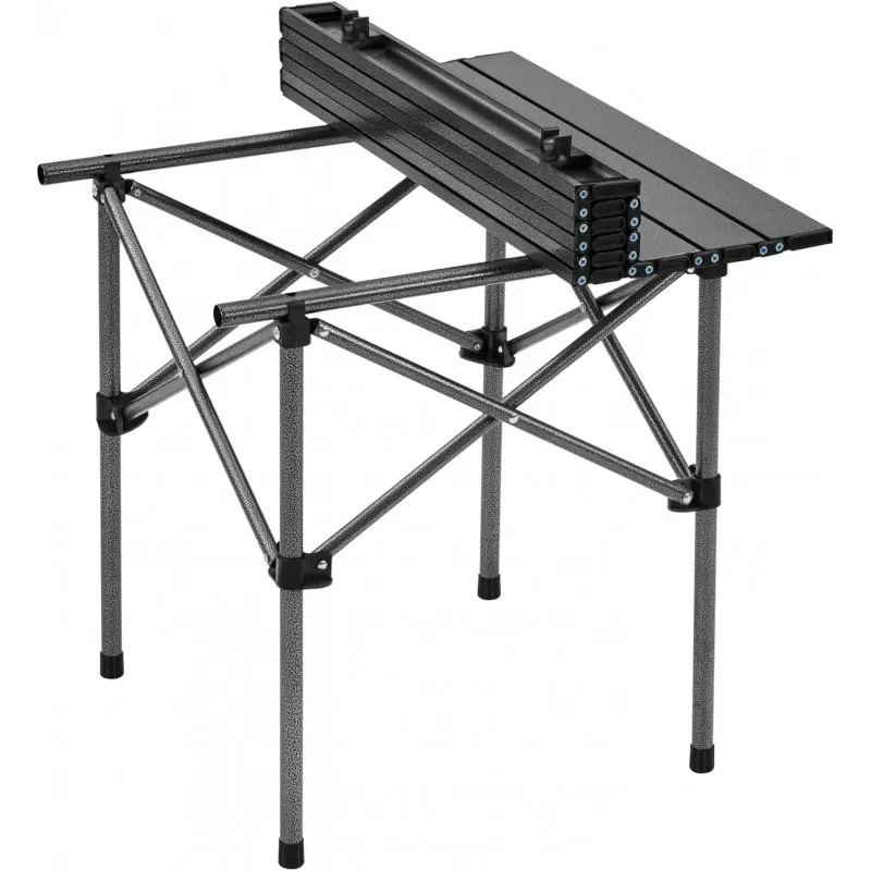 FUNDANGO ALUMINUM FOLDING TABLE M 54X51X49.5CM - BLACK/GREY 2