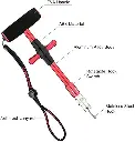 Large hook remover red 2