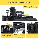 FUNDANGO Folding Wagon 180L Dual Chassis Camping Wagon 9C2450 5
