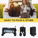 FUNDANGO Folding Wagon 180L Dual Chassis Camping Wagon 9C2450 6