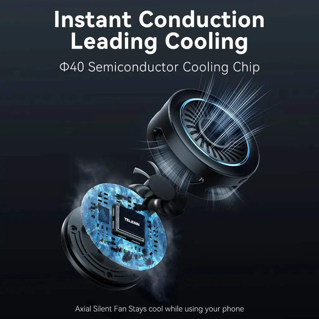 TELESIN Phone Magnetic Cooler  3