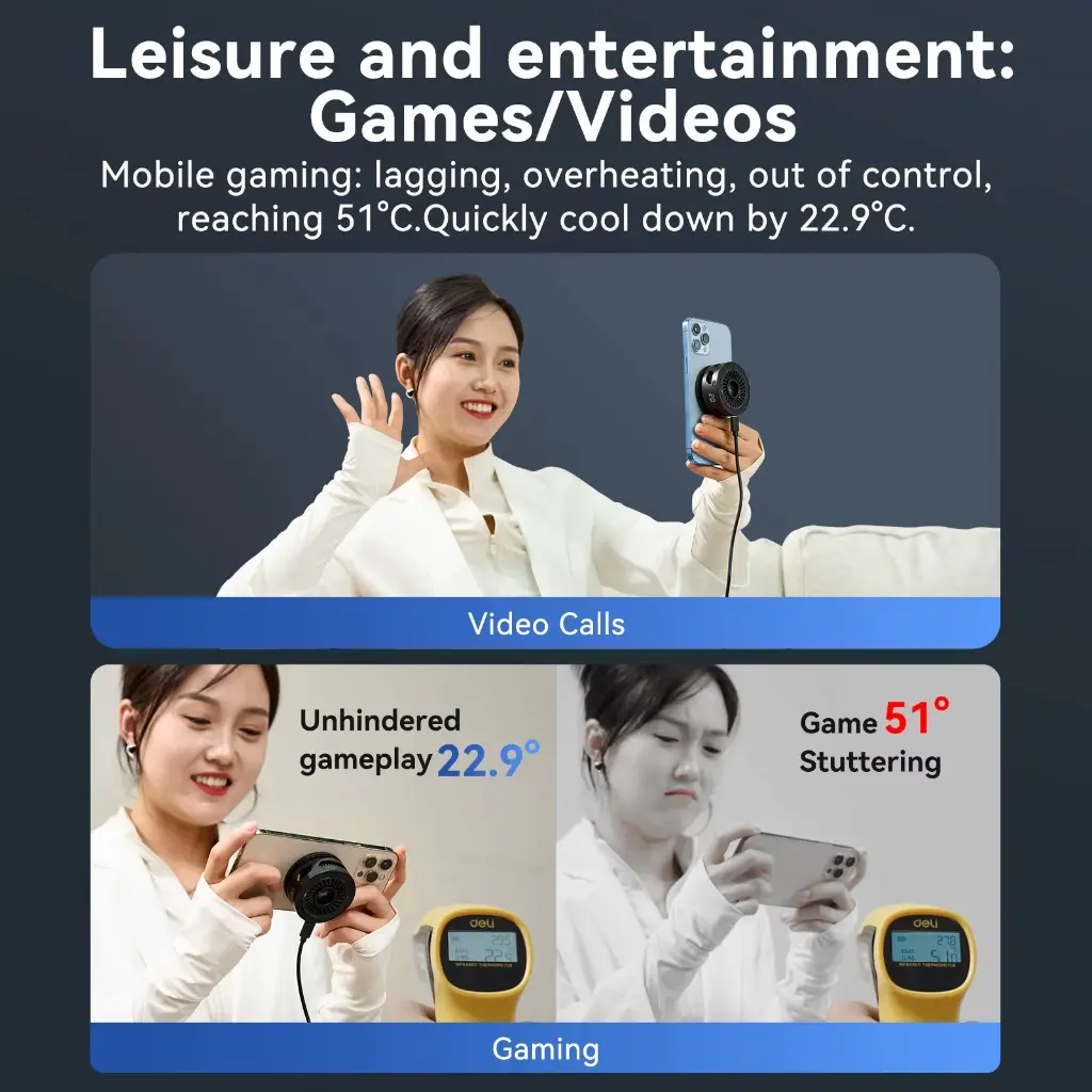TELESIN Phone Magnetic Cooler  6
