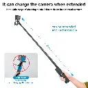 TELESIN 10000mAh Rechargeable Selfie Stick for Action Cameras