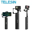TELESIN 10000mAh Rechargeable Selfie Stick for Action Cameras