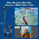 TELESIN Underwater Remote Control Selfie Stick 3