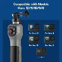 TELESIN Underwater Remote Control Selfie Stick 2