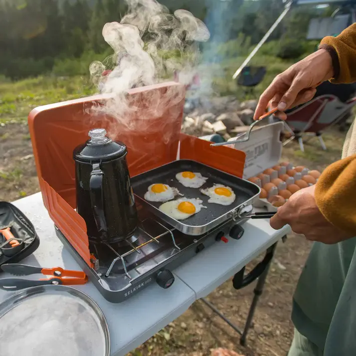 GSI Outdoors Bugaboo Ceramic Square Frypan - 10 in 2.webp