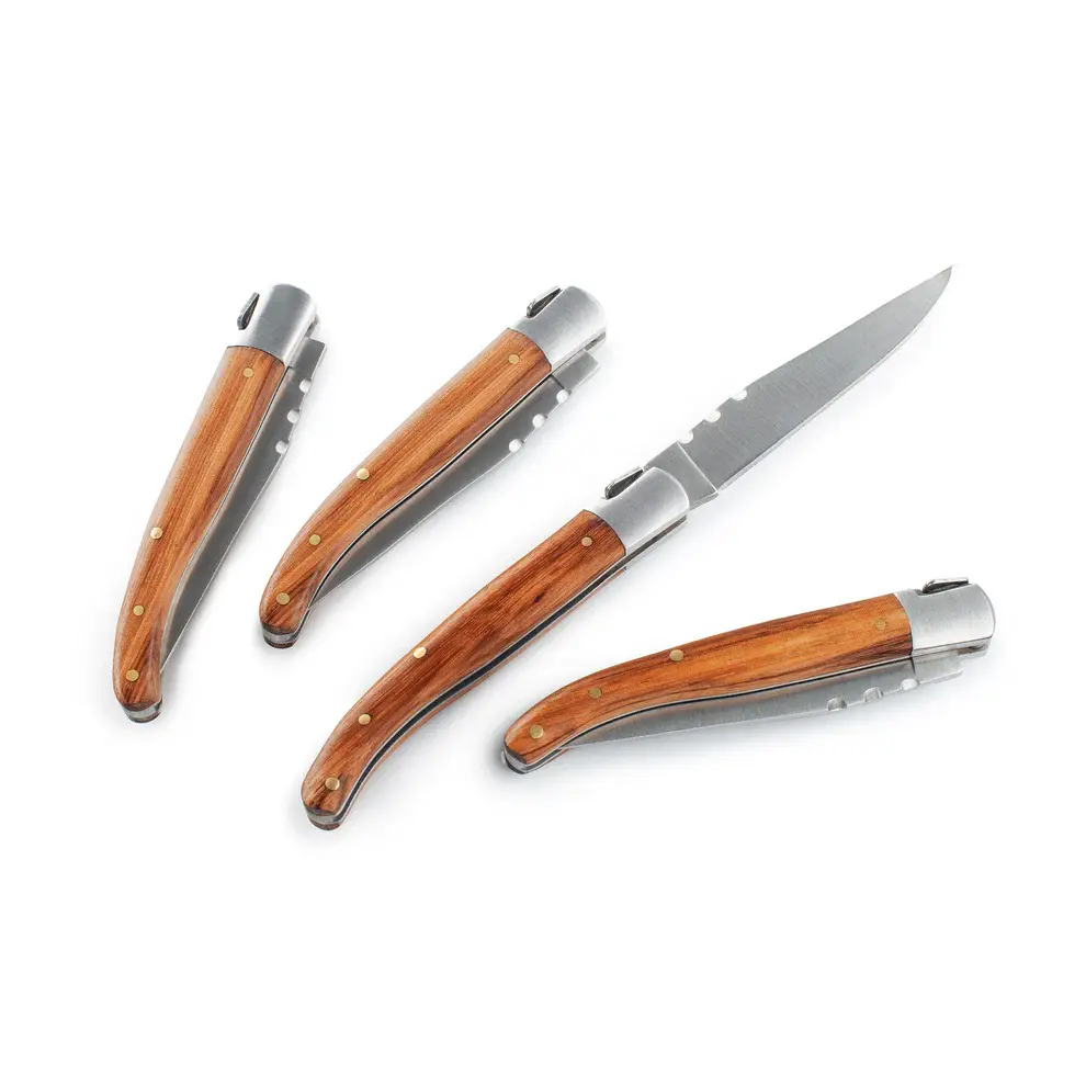 GSI Outdoors Rakau Folding Steak Knife Set 4.webp