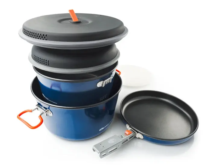 GSI Outdoors Bugaboo Ceramic Base Camper, Camp Cookset Large 1