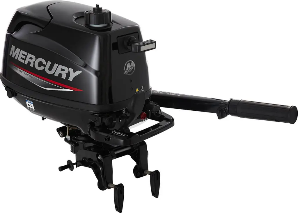 4-ST MERCURY 6HP SHORT MANUAL TILLER HANDLE 1