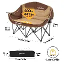 kingcamp-double-seat-chair-khakicoffee-kc2219 2
