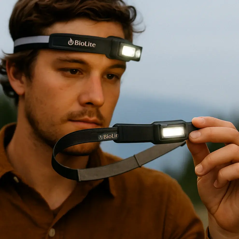 Dash 450 Rechargeable Headlamp - Gray 8.webp