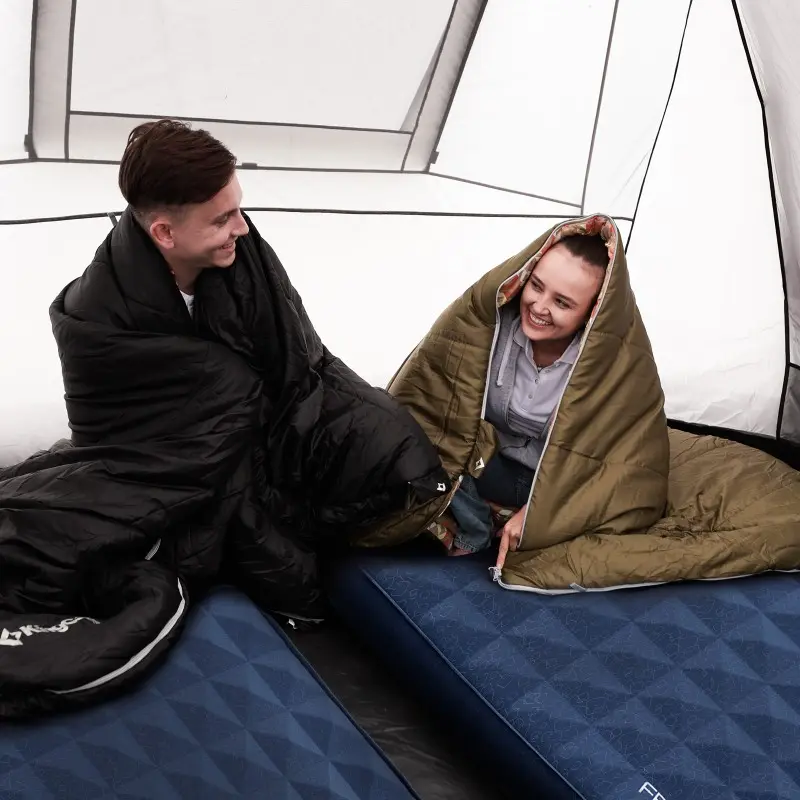 KingCamp DOUBLE Thick 3D Self-Inflating Camping Pad Navy KM2102 8