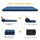 KingCamp DOUBLE Thick 3D Self-Inflating Camping Pad Navy KM2102 4