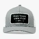AFTCO Guide Sayings Trucker Hat - Steel 2.webp