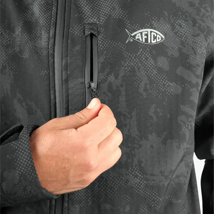 AFTCO Reaper Tactical Softshell JKT - Black Storm Camo 6.webp