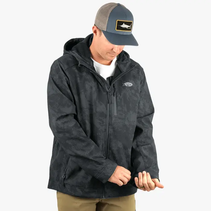 AFTCO Reaper Tactical Softshell JKT - Black Storm Camo 4.webp