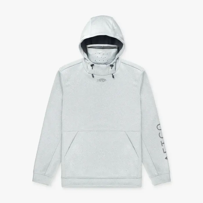 AFTCO Reaper Technical Sweatshirt - Harbor Gray Heather 1.webp